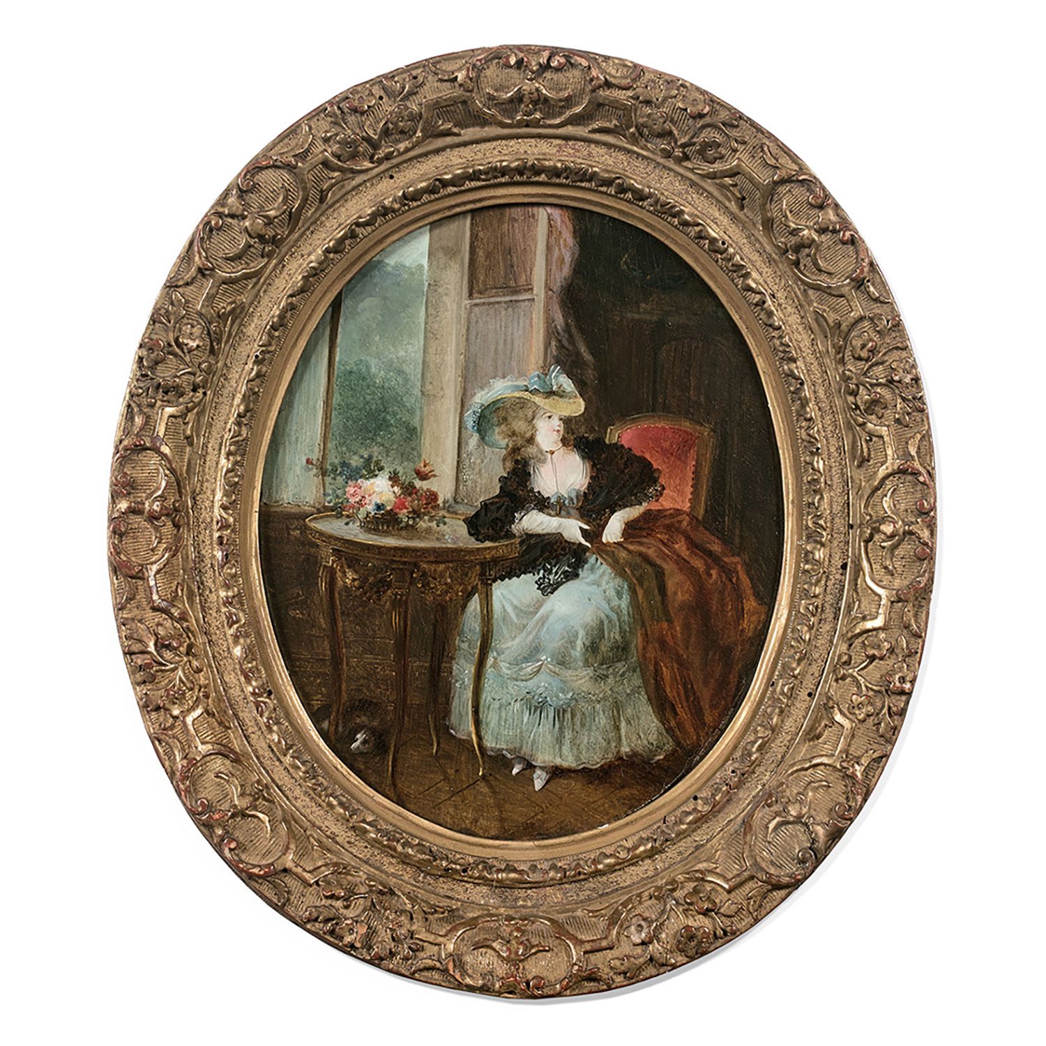 Null 

JEAN FRÉDÉRIC SCHALL (STRASBURGO 1752-PARIS 1825)
FEMME À LA CORBEILLE DE&hellip;
