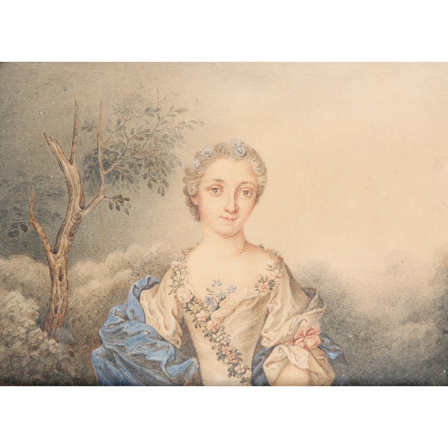Null 18世纪的法国画家，追随JEAN MARC NATTIER（巴黎1685-1766）。

妇女半身像

水彩画与水粉画

(图画切割)



18世纪&hellip;