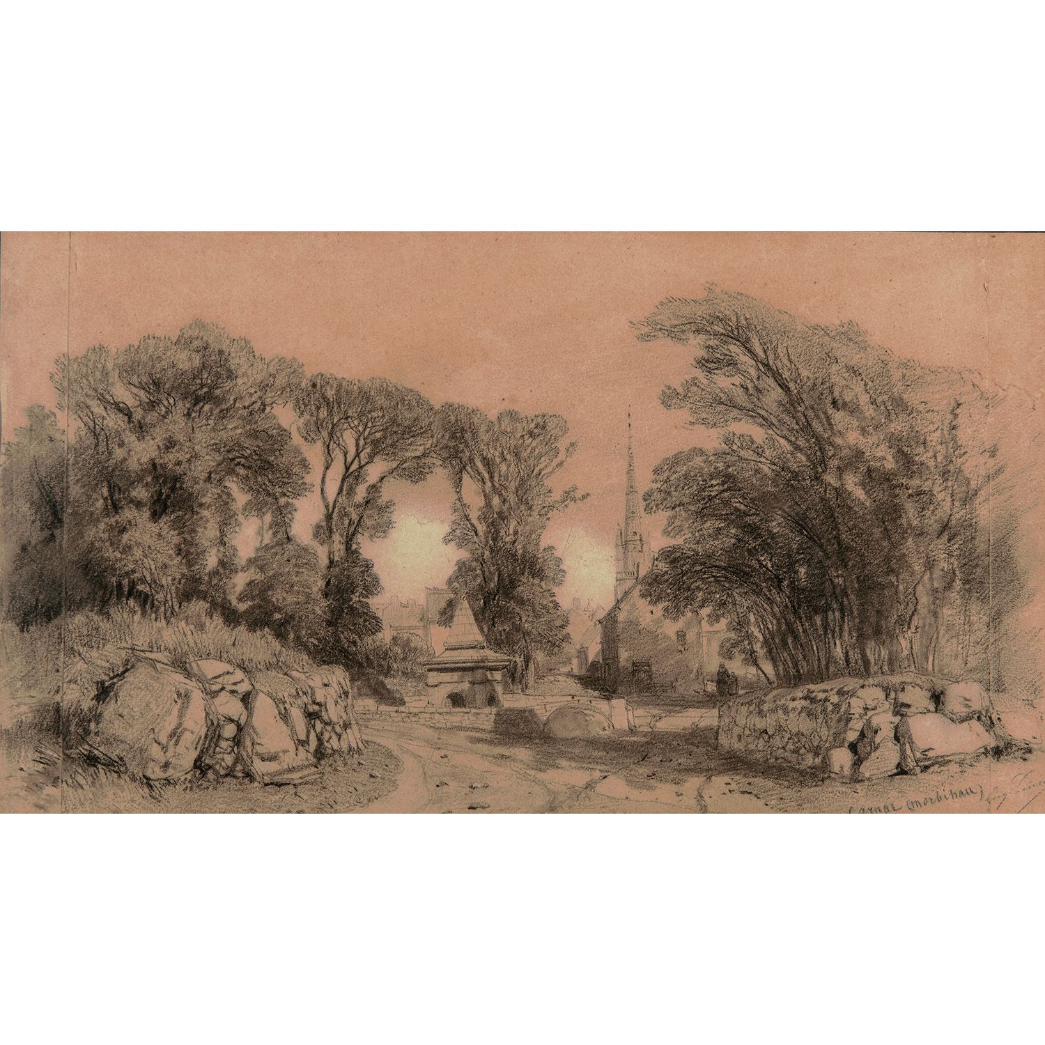 Null ƒ EUGÈNE CICÉRI (PARIS, 1813- BOURRON-MARLOTTE 1890)

VUE DE CARNAC, MORBIH&hellip;