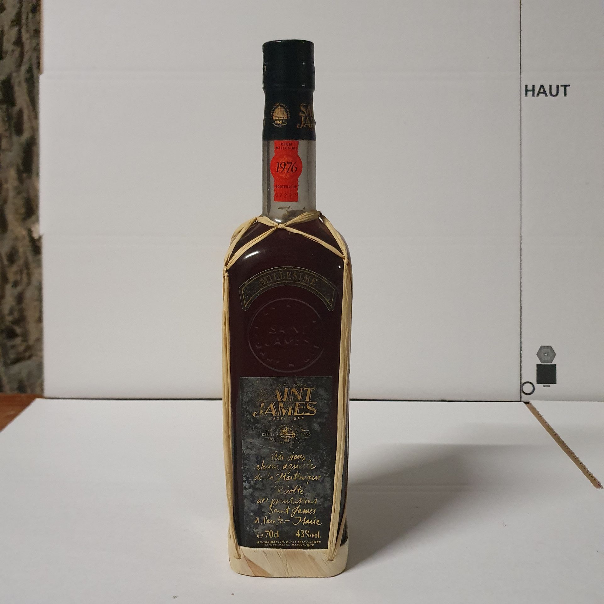 Null 1 bouteille RHUM, Saint-James 1976