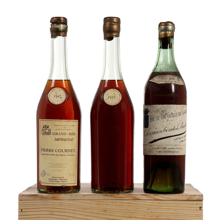 Null 1 bottiglia EAU DE VIE, Cognac, Grande réserve Vieille Fine Champagne M de &hellip;
