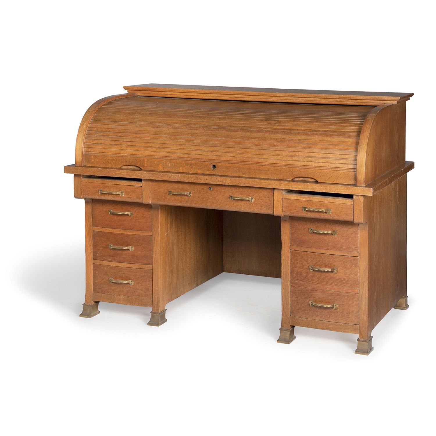 Null 1900'S

Grande scrivania in quercia americana, con profondi pannelli latera&hellip;
