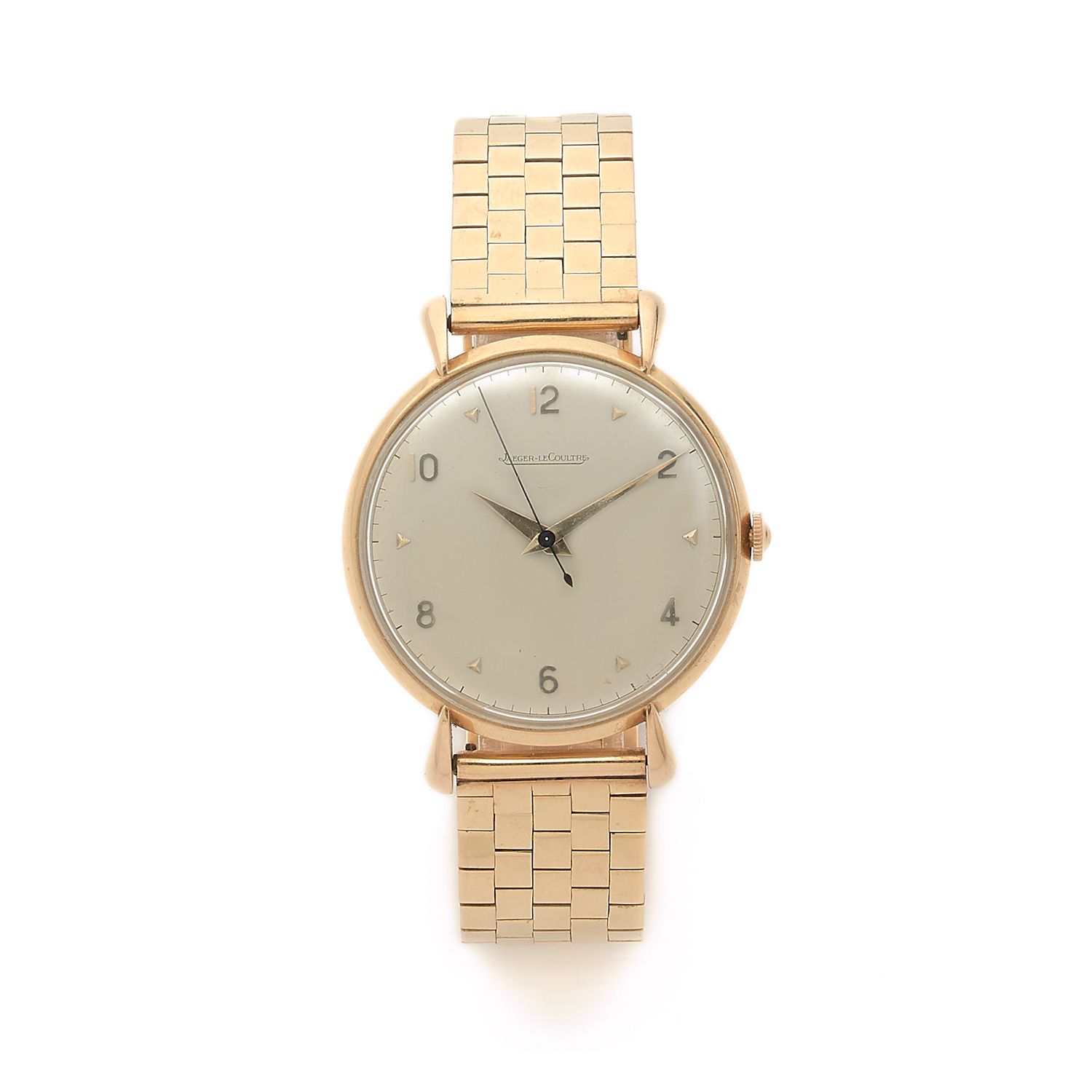 Null JAEGER LECOULTRE

40'S

Yellow gold wristwatch.

CASE: round with drop hand&hellip;