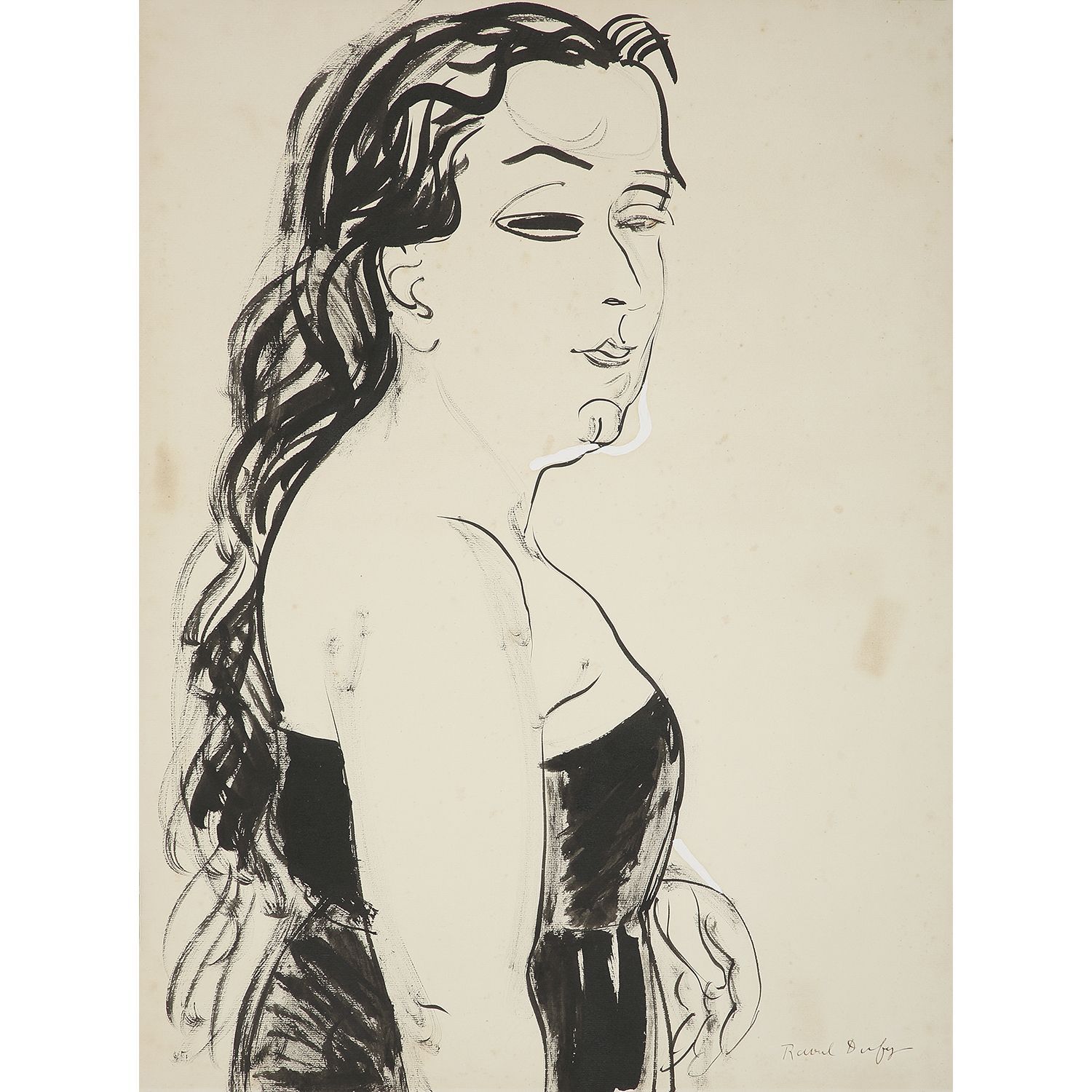 Null RAOUL DUFY (1877-1953)

WOMAN IN PROFILE

India ink on paper

Signed lower &hellip;
