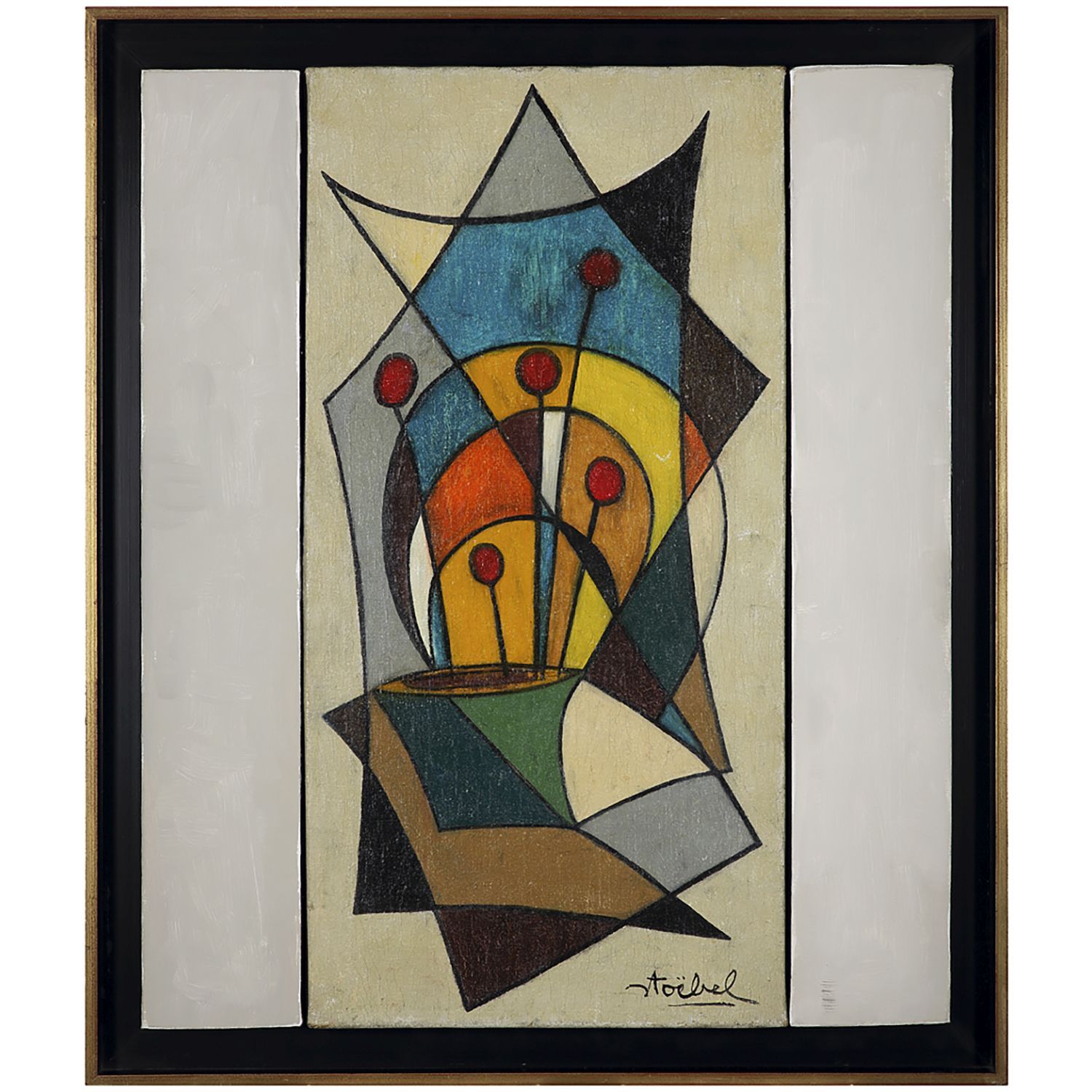 Null EDGAR STOËBEL (1909-2001) 

UNTITLED 

Óleo sobre lienzo

Firmado abajo a l&hellip;