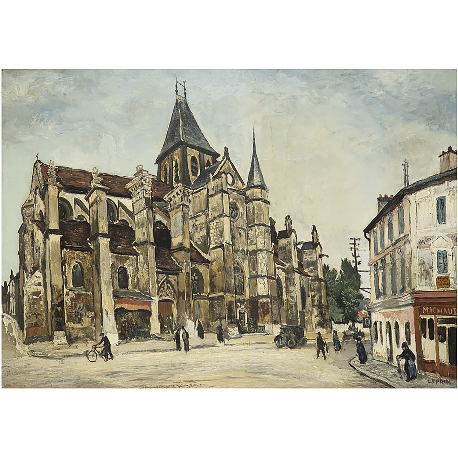 Null MARCEL LEPRIN (1891-1933)

VIEW OF A CHURCH

Oil on canvas

Signed lower ri&hellip;