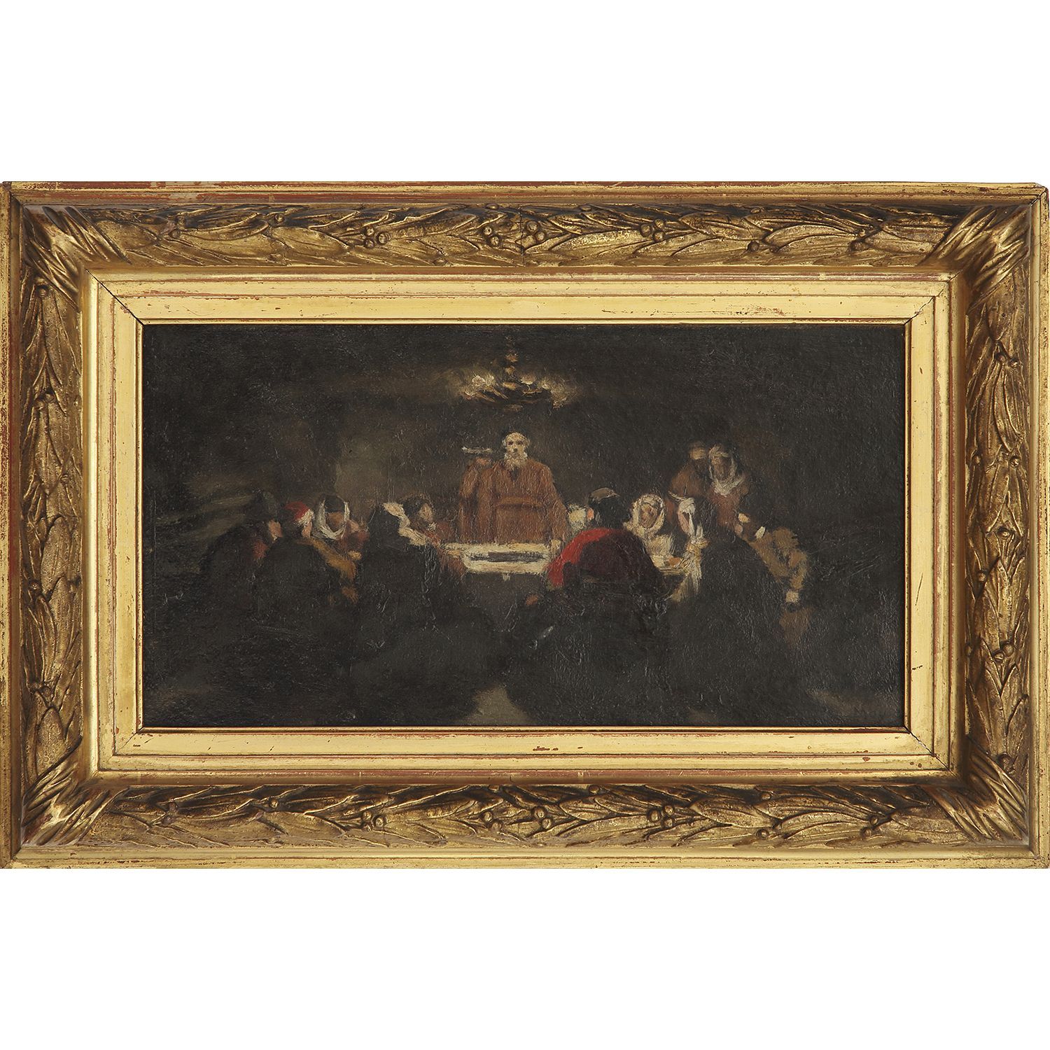 Null EDOUARD MOYSE (1827-1908)

SEDER OR A JEWISH PASSOVER IN THE MIDDLE AGES, C&hellip;
