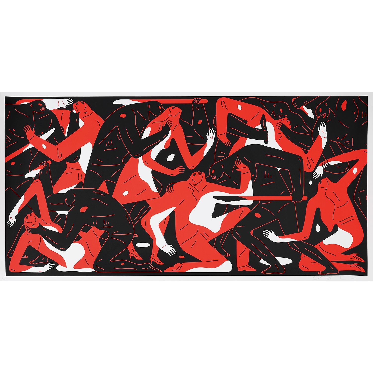 Null CLEON PETERSON (né en 1973)

POISON IN THE MIND (RED), 2019

Sérigraphie su&hellip;