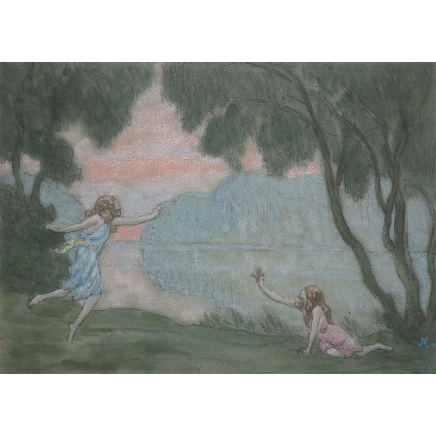 Null JEAN-FRANCIS AUBURTIN (1866-1930)

IDILIOS CERCA DEL LAGO

Gouache y pastel&hellip;