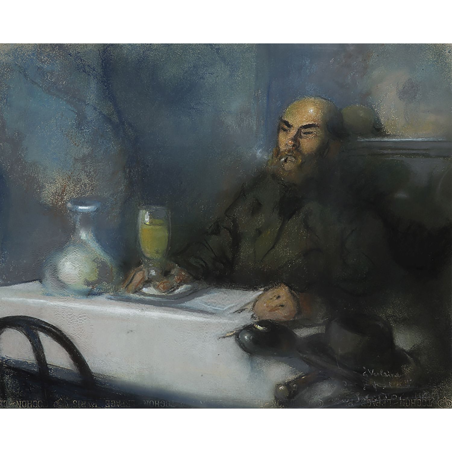 Null 
LOUIS FORTUNEY (1878-1951)




VERLAINE AT THE CAFÉ LE SOLEIL D'OR, 1895

&hellip;