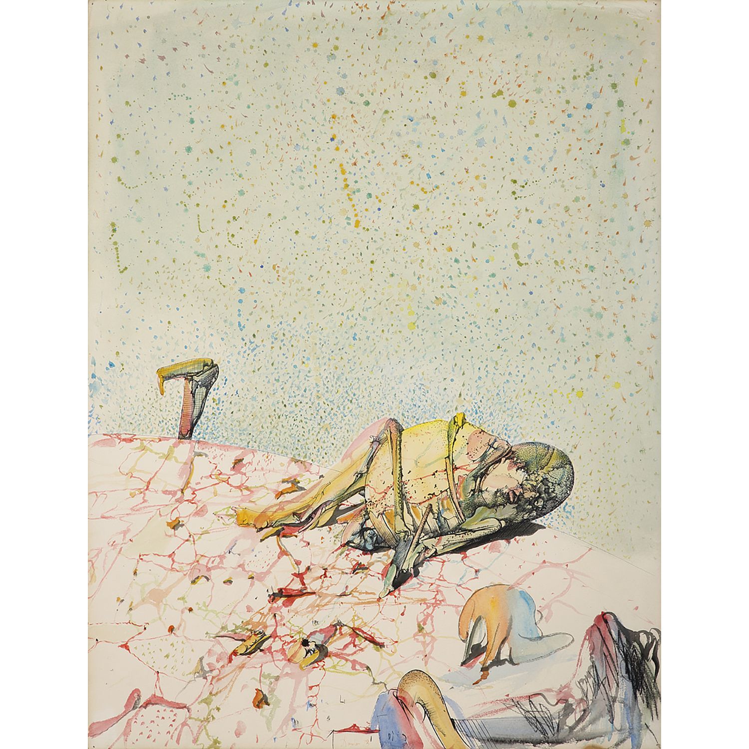 Null DADO (MIODRAG DJURIC) (1933-2010)

VOGEL, 1973

Aquarell und Tinte auf Papi&hellip;
