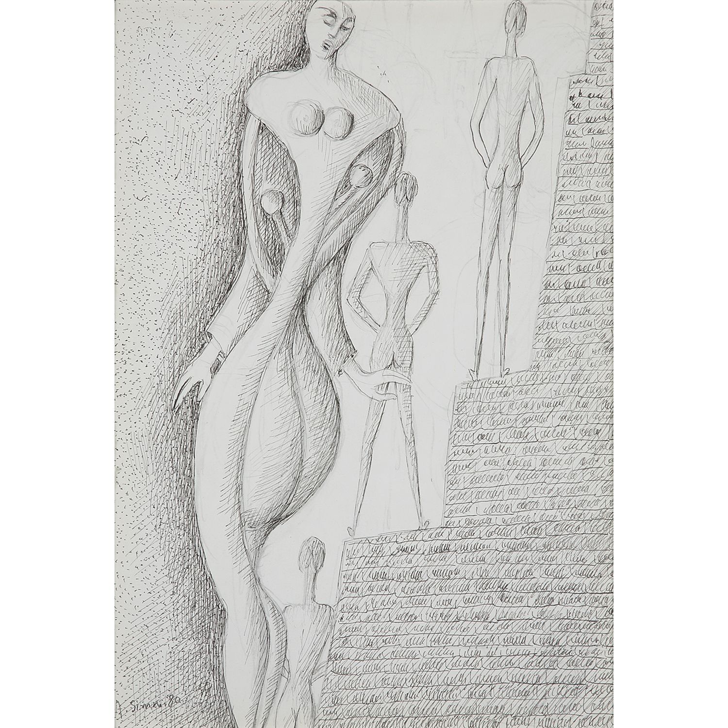 Null ARMAND SIMON (1906-1981)

THE ESTATE, CIRCA 1981 - UNTITLED

Two pencils on&hellip;