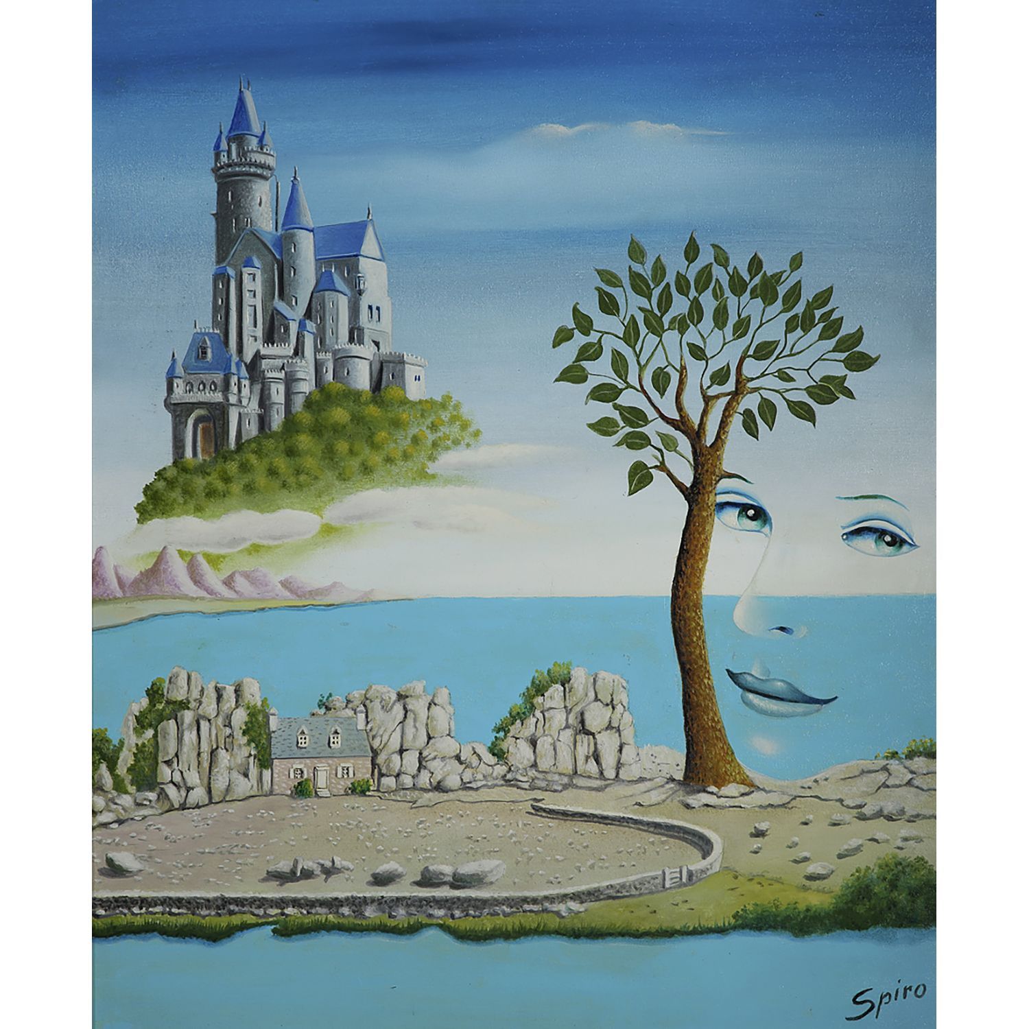 Null GEORGES SPIRO (1909-1984)

THE CASTLE ON THE CLOUDS

Oil on canvas 

Signed&hellip;