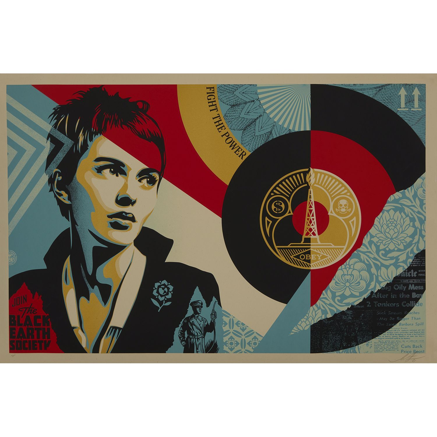 Null SHEPARD FAIREY (né en 1970)

BLACK EARTH SOCIETY, 2021

Sérigraphie sur pap&hellip;