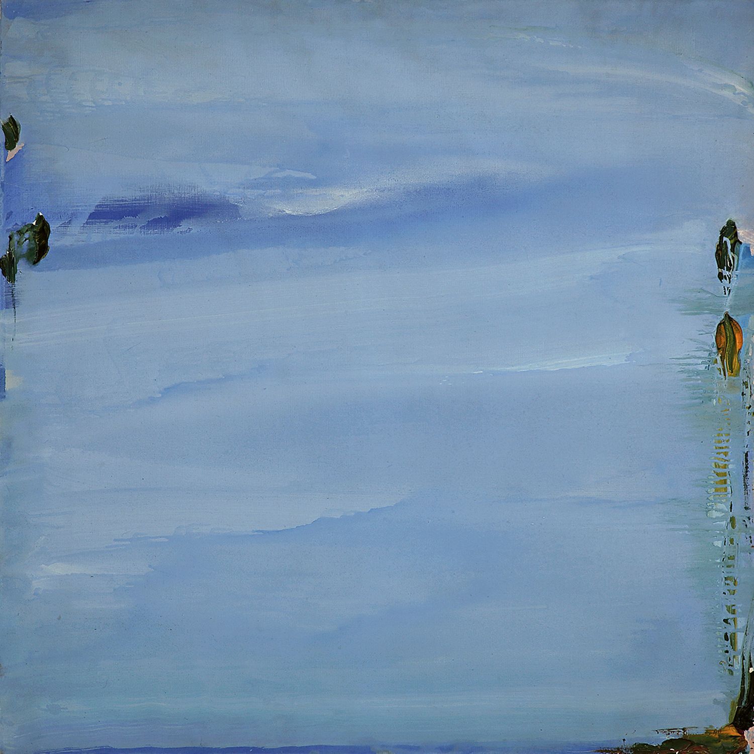Null OLIVIER DEBRÉ (1920-1999)
MANHATTAN BAY BLEUE, 1975
布面油画
右下方有艺术家姓名缩写的签名
背面有&hellip;