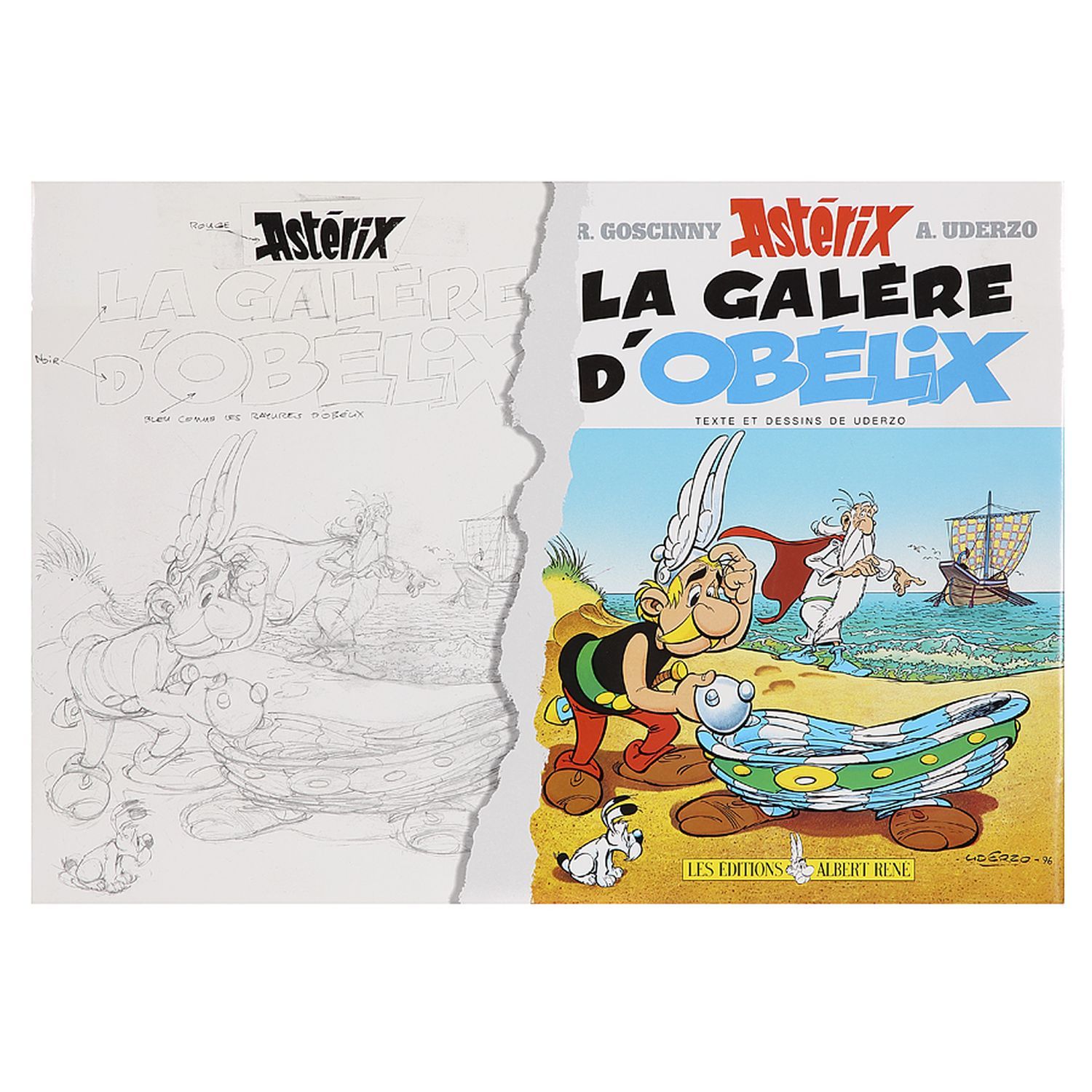 Null LES EDITIONS ALBERT RENE
Astérix T30 - La Galère d'Obélix
Rare tirage de tê&hellip;