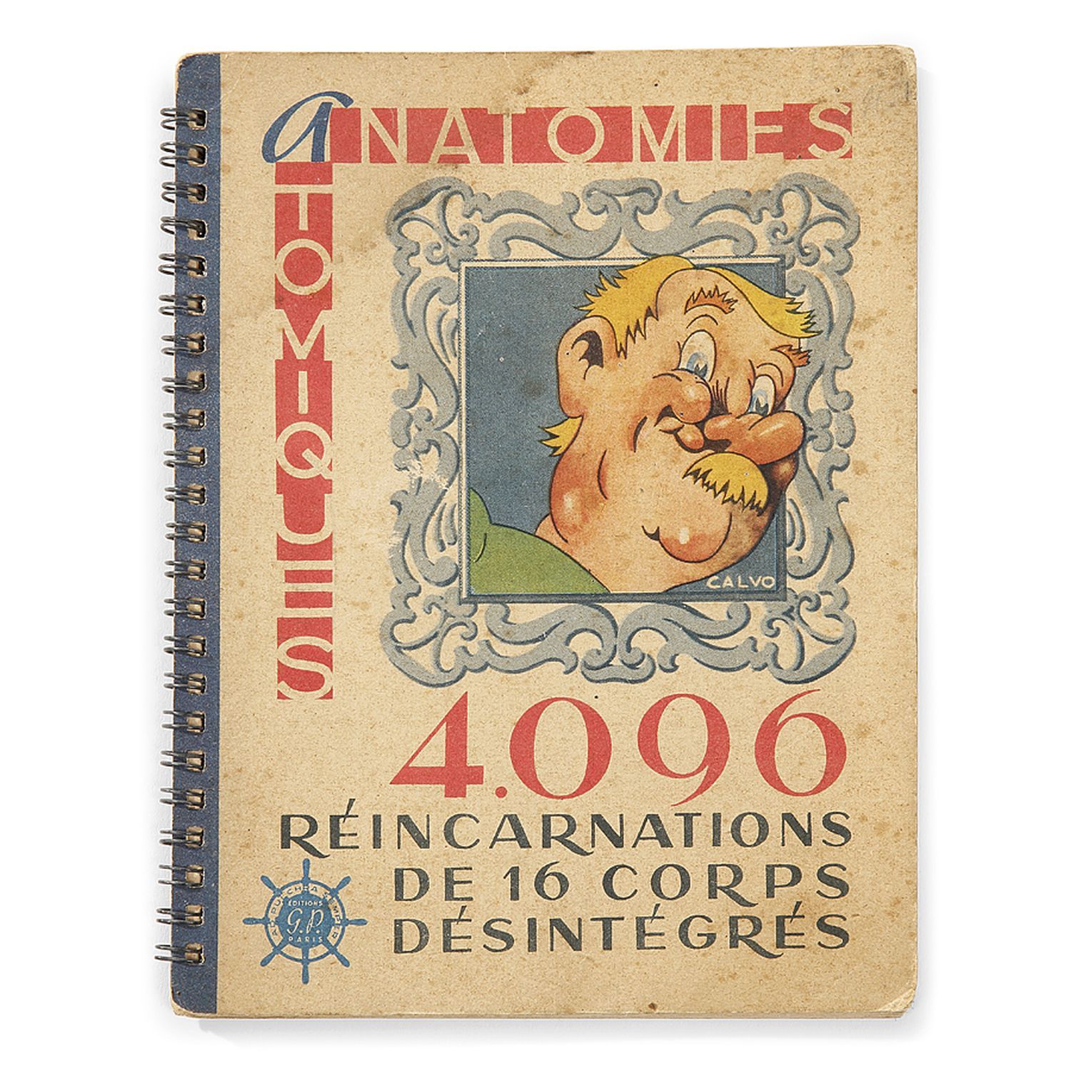 Null CALVO, Edmond-François (1892 -1957)
"Anatomies Atomiques 4096 réincarnation&hellip;