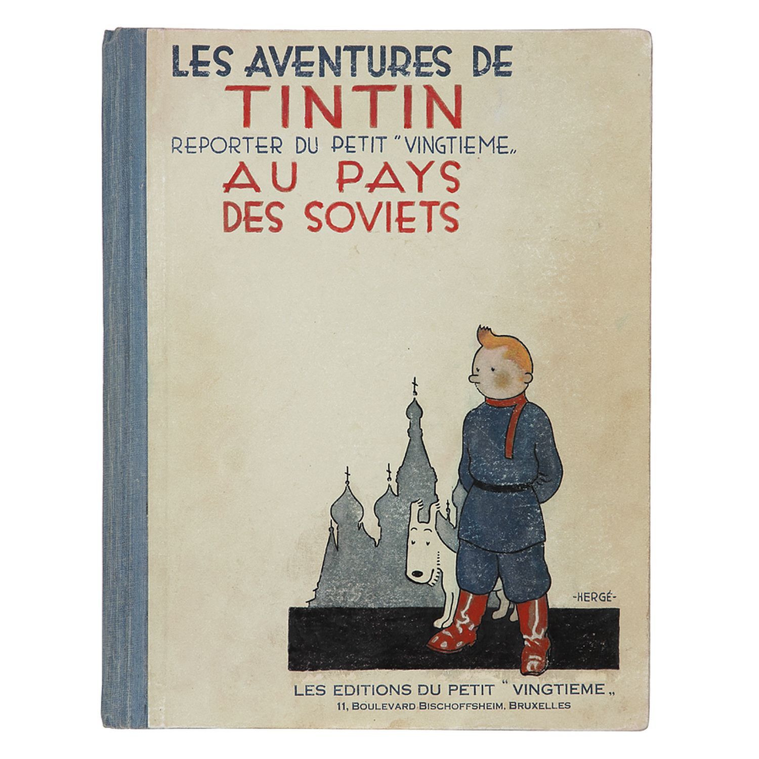 Null HERGÉ (Georges RÉMI) (1907-1983)
Tintin au Pays des Soviets, T1
Edition ori&hellip;