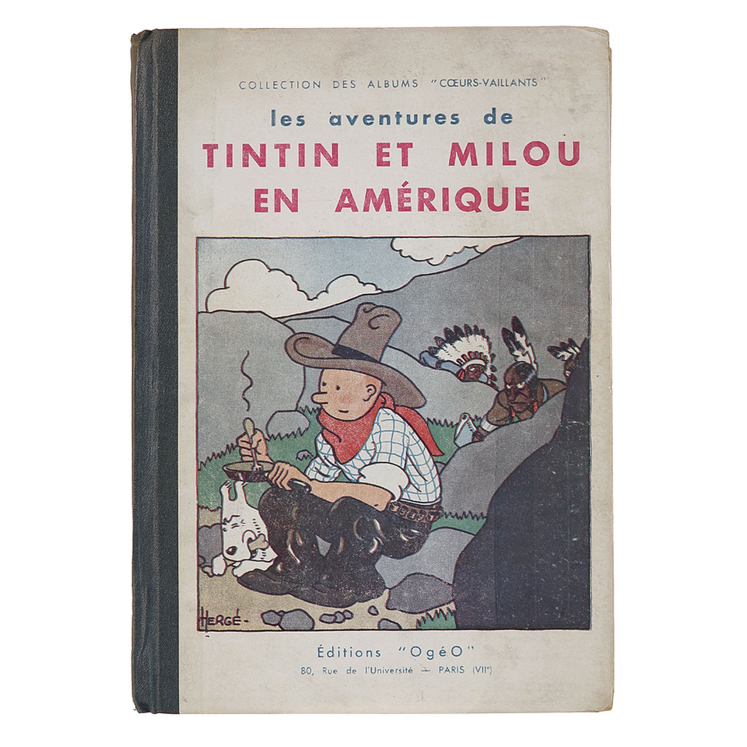 Null HERGE (Georges Rémi) (1907-1983)
Tintin en Amérique
Tintin en Amérique noir&hellip;