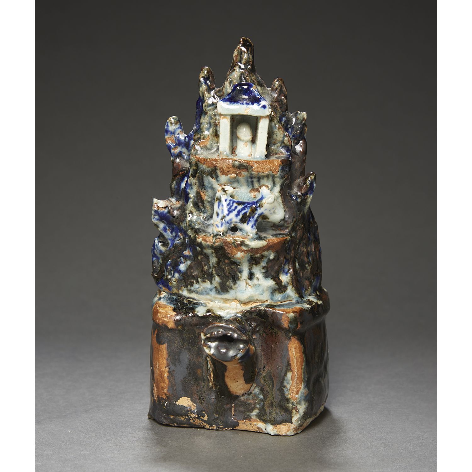 Null MOUNT GEUMGANG COUNTER
in porcelain and blue, brown and celadon enamels, re&hellip;