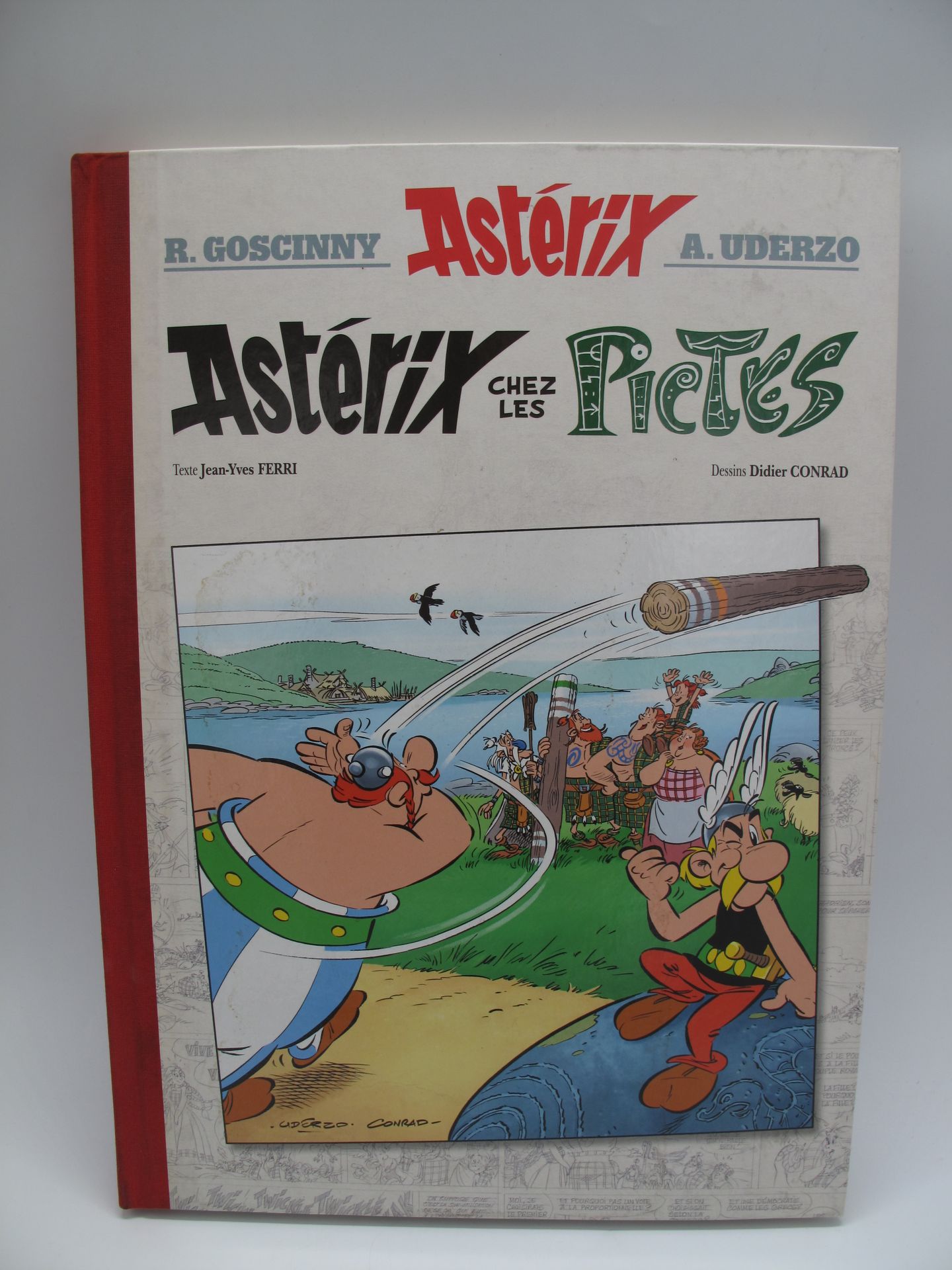 Null GOSCINNY René, UDERZO Albert (1927-2020) Asterix - Asterix chez les Pictes &hellip;
