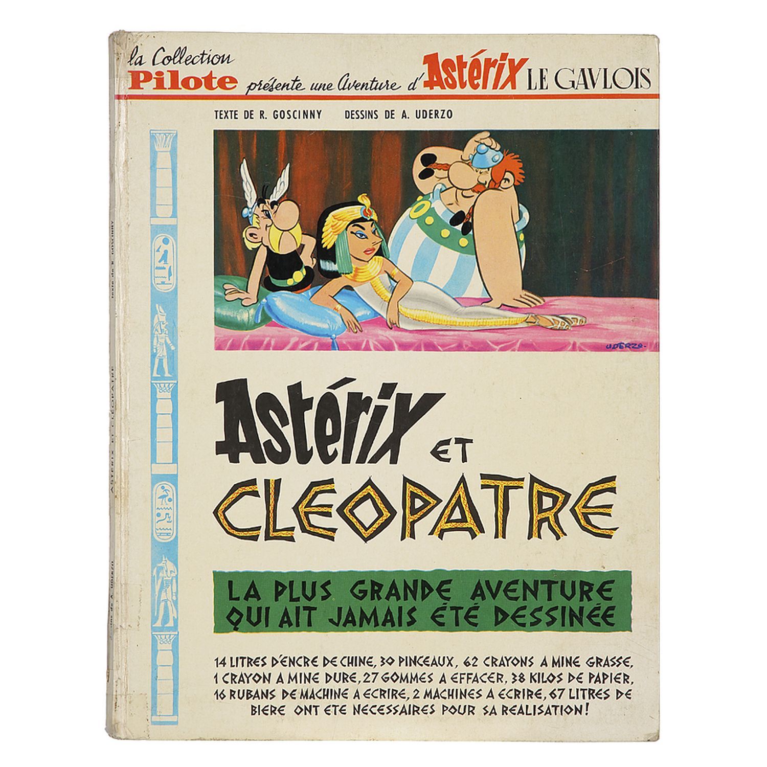 Null UDERZO Albert (1927-2020) 一套15张专辑，原版 - Asterix and Cleopatra, la Collection&hellip;