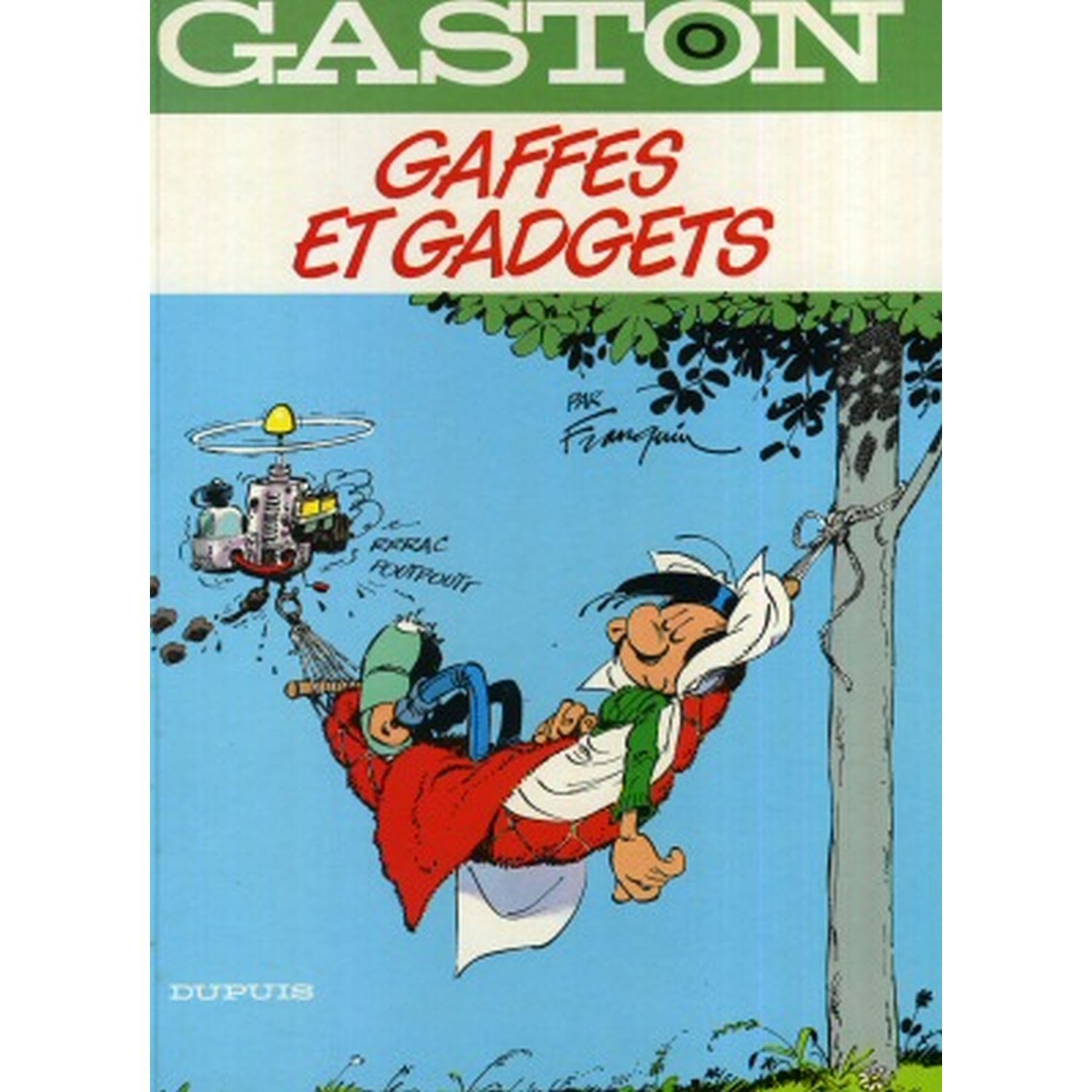 Null FRANQUIN, André (1924-1997) Ensemble de quatre albums Gaston Lagaffe GASTON&hellip;