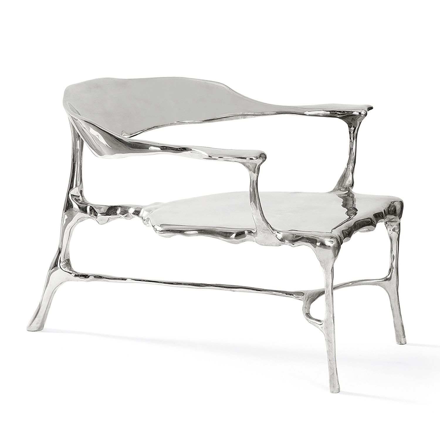 Null FRANK TJEPKEMA (né en 1970)
Bronze Age Lounge Chair, 2017
Bronze blanc poli&hellip;