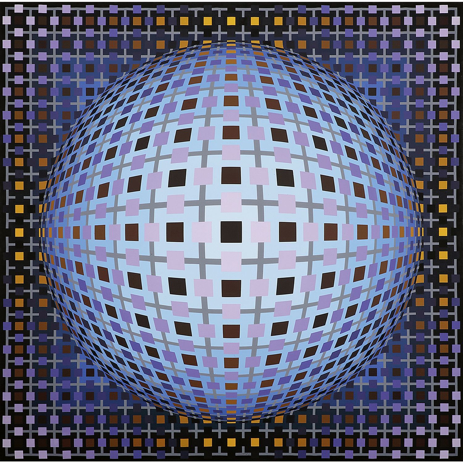 Null ¤ VICTOR VASARELY (1906-1997)
Patonka, 1984
Acrylic on canvas
Signed lower &hellip;