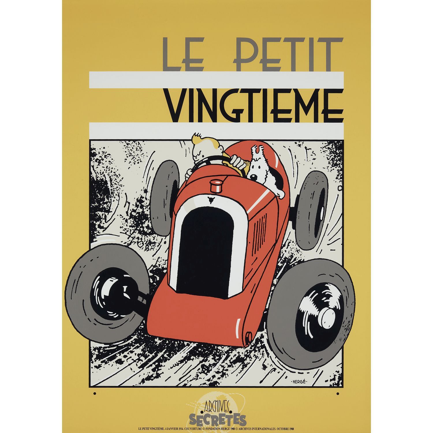 Null * Georges REMI, dit HERGÉ (1907-1983) / Archives Secrètes
Le Petit Vingtièm&hellip;