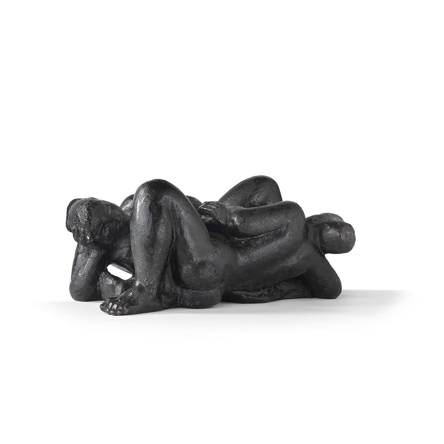 Null ANTONIUCCI VOLTI (1915-1989)
LES DEUX AMIES, 2014
Black patina bronze
Signe&hellip;