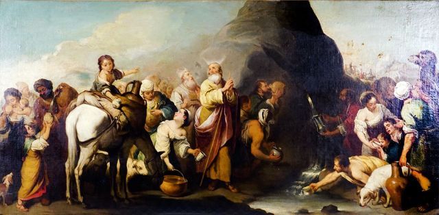 Null After Bartolomé Esteban MURILLO (1618-1682)

Moses striking the rock

Oil o&hellip;