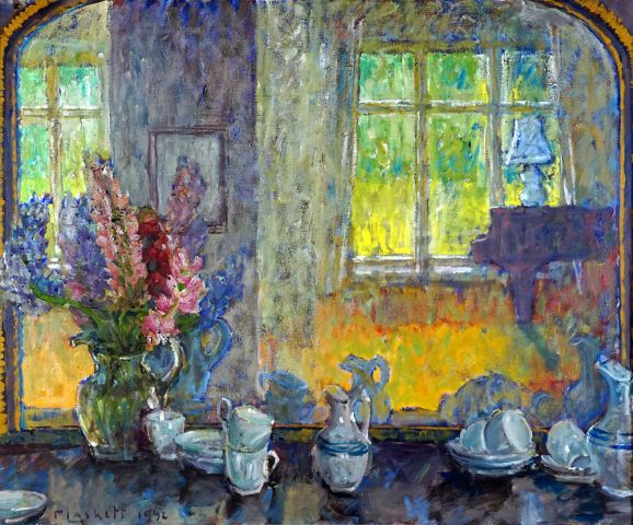 Null PLASKETT, Joseph Francis (1918-2014)

"Interior with sideboards (3)"

Oil o&hellip;