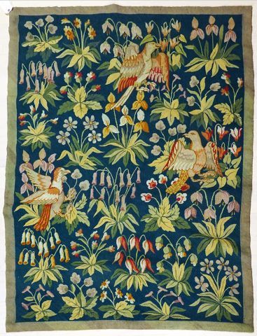 Null French Aubusson Needle point Tapestry

Wool on cotton.

Circa 1940-50