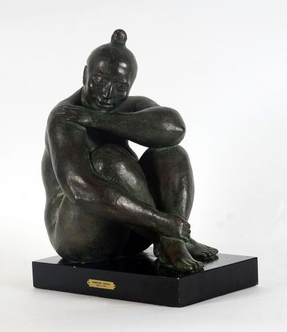 Null AMAYA, Armando (1935-)

Nu assis

Bronze à patine sombre

Signé, daté et nu&hellip;