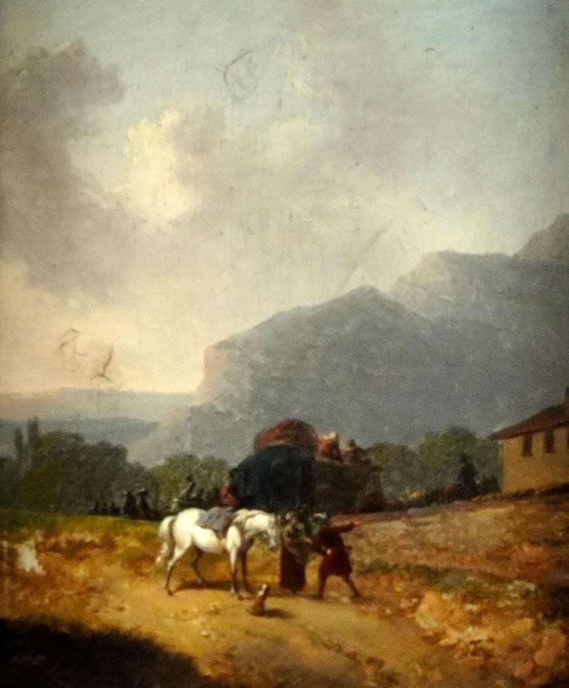 Null 斯韦巴赫，雅克-弗朗索瓦-约瑟夫（1769-1823）。
迁徙
板上油彩

出处。
D.F.先生和夫人的收藏，凡尔登

26x21cm - 10,25&hellip;