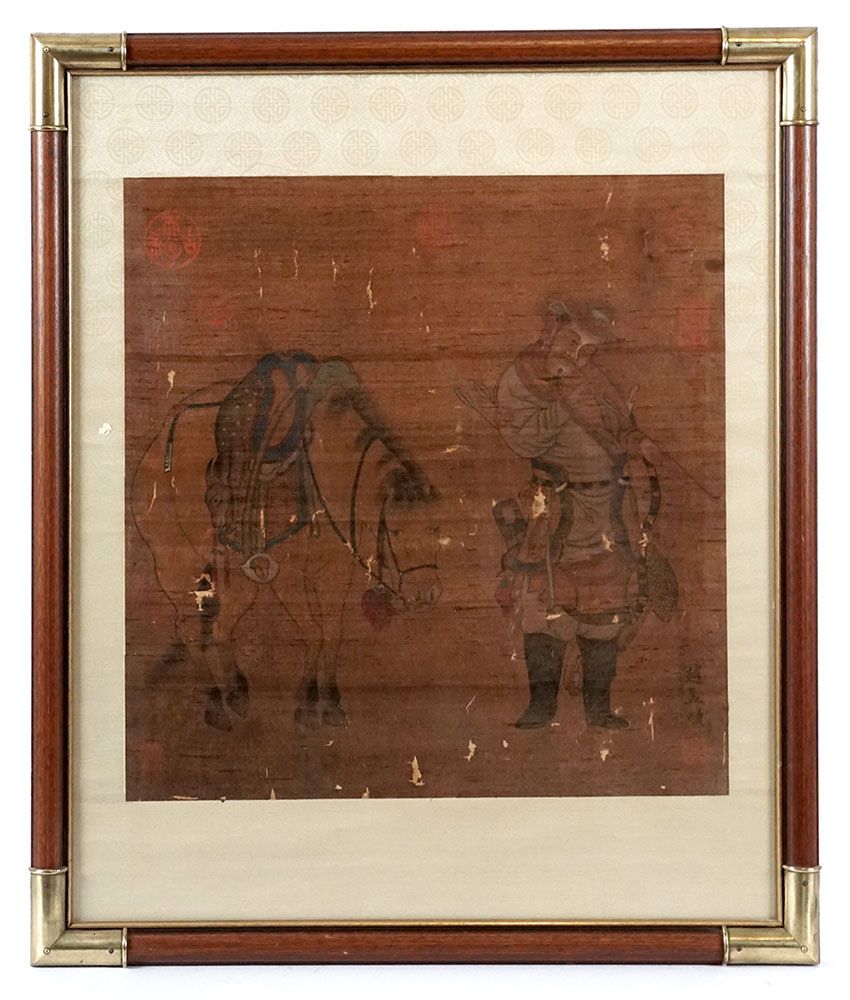 Null 中国学校(école chinoise)


矿物色的布面画，以赵孟頫（1254-1322）的风格为框架。

61 x 72厘米
24 1/8 x 2&hellip;