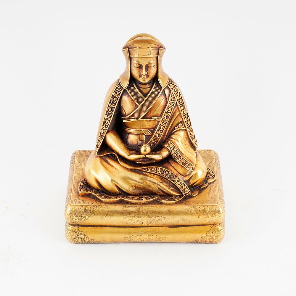 Null SINO-TIBET

Estatua de cobre dorado de tipo sinotibetano que representa a u&hellip;