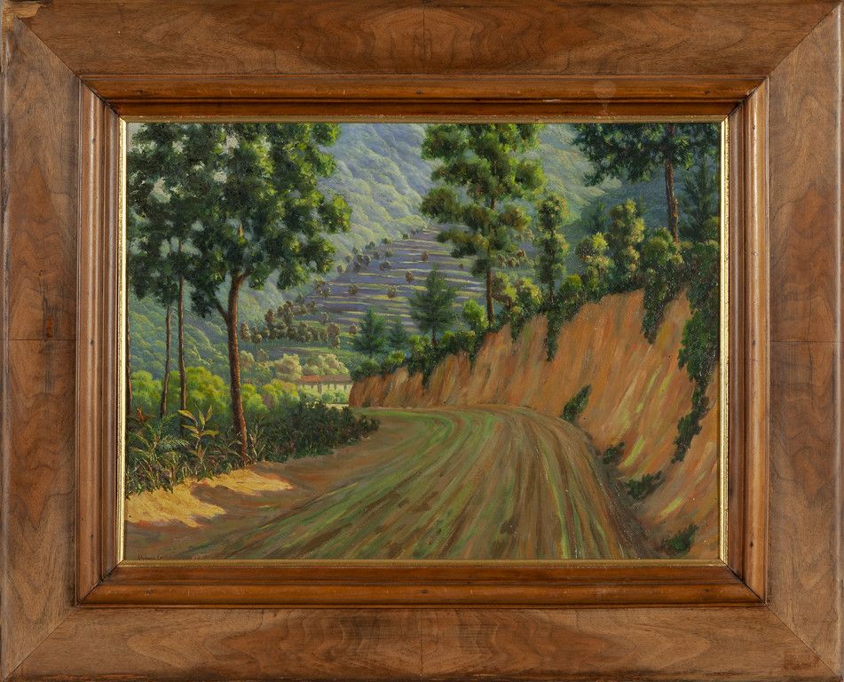 SANTAGIUSTINA UMBERTO SANTAGIUSTINA UMBERTO (1900-)
Strada di Cornia
油画板cm.58x43&hellip;
