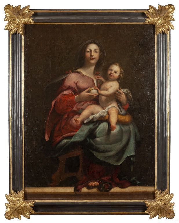 PIOLA PELLEGRO (1617-1640) PIOLA PELLEGRO (1617-1640) 
Madonna mit Kind
(Die unb&hellip;