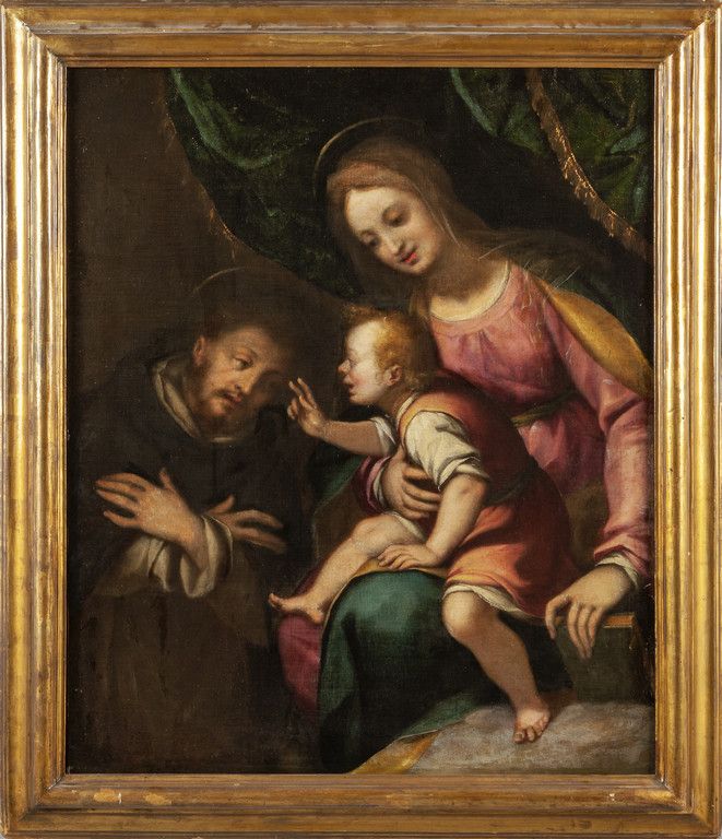 GIOVANNI BATTISTA PAGGI (1554-1627) GIOVANNI BATTISTA PAGGI (1554-1627)
圣母与圣多米尼克&hellip;