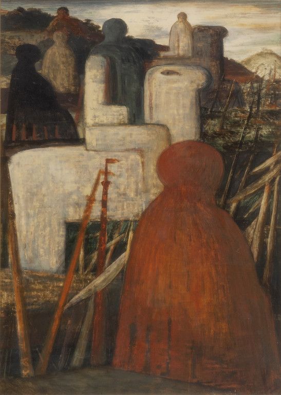 SALVATORE FIUME (1915-1997) SALVATORE FIUME (1915-1997) 
Untitled 
oil on faesit&hellip;