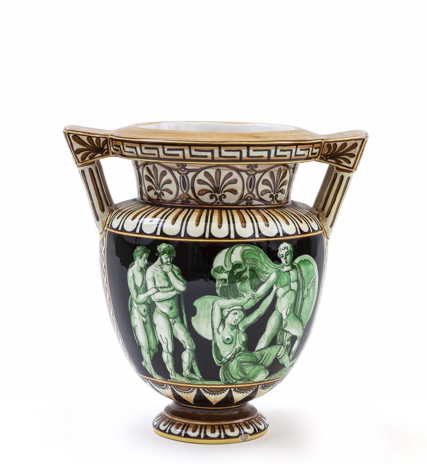 MINGHETTI CERAMICHE MINGHETTI bologna. 
A vase from the beginning of the 20th ce&hellip;