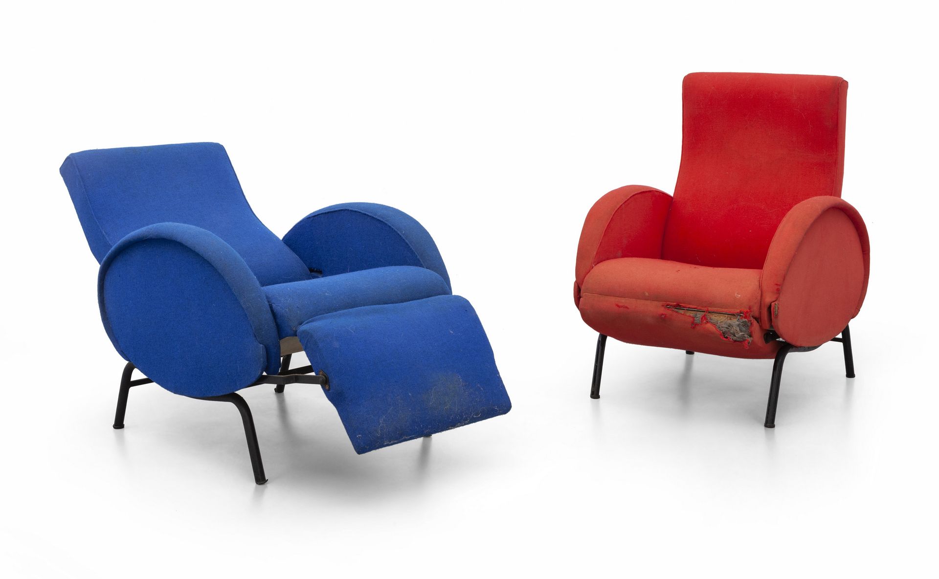 CERUTTI EDITORE CERUTTI (Editor)
Two 'Dormiveglia' recliners from the 1950s. 
Va&hellip;