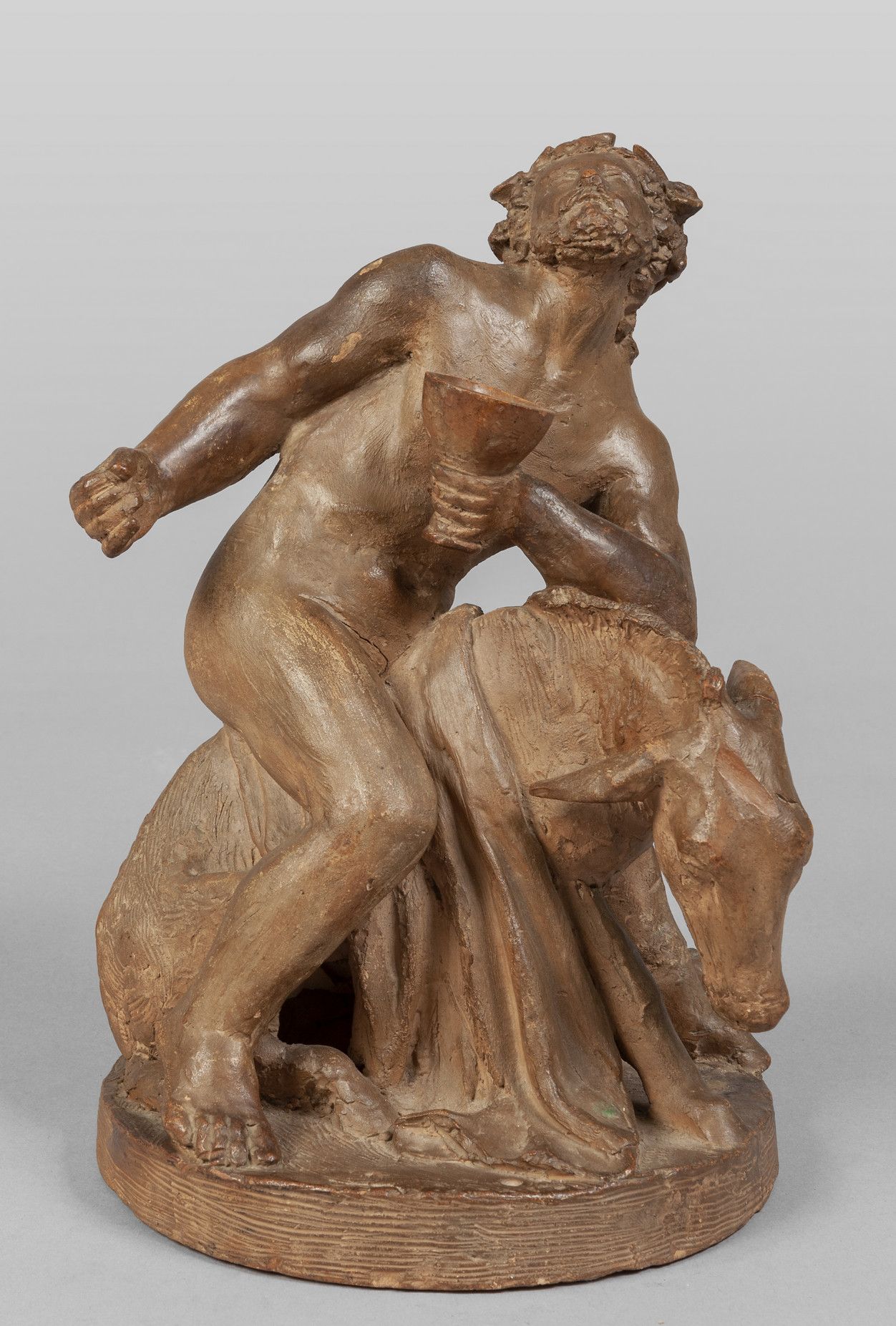 L'Ebrezza, scultura in terracotta, Firenze sec. L'Ebrezza, terracotta sculpture,&hellip;