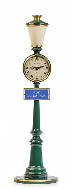 OROLOGIO JAEGER LE COULTRE - Réveil de bureau 24 heures avec petite lampe indiqu&hellip;