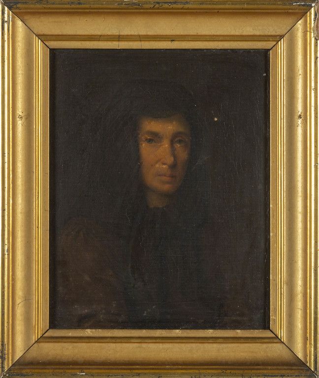 DIPINTO Portrait" huile sur toile 18ème siècle
cm. 28x36