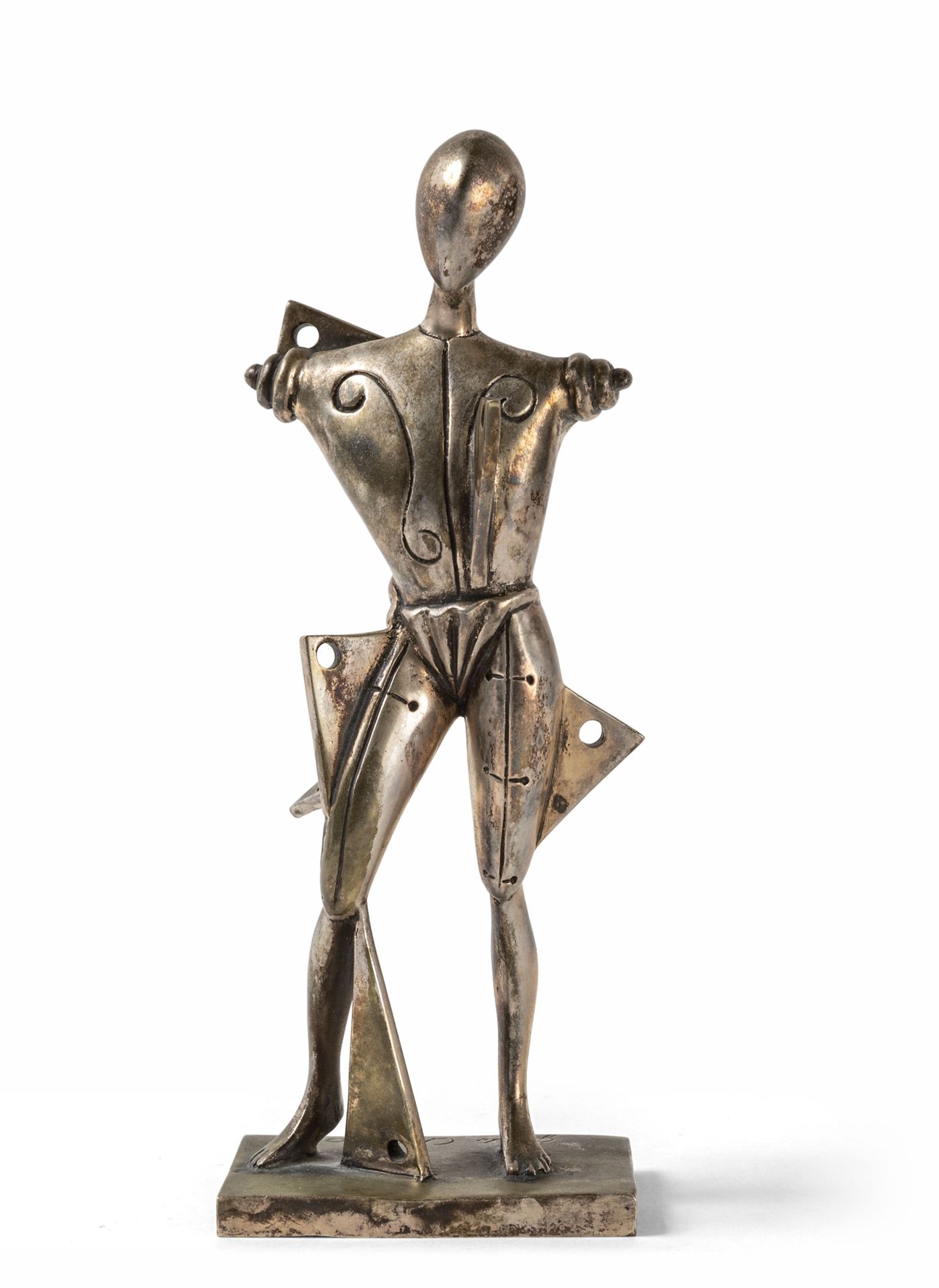 DE CHIRICO GIORGIO GIORGIO DE CHIRICO (1888-1978) 
El Trovador 
scultura in bron&hellip;