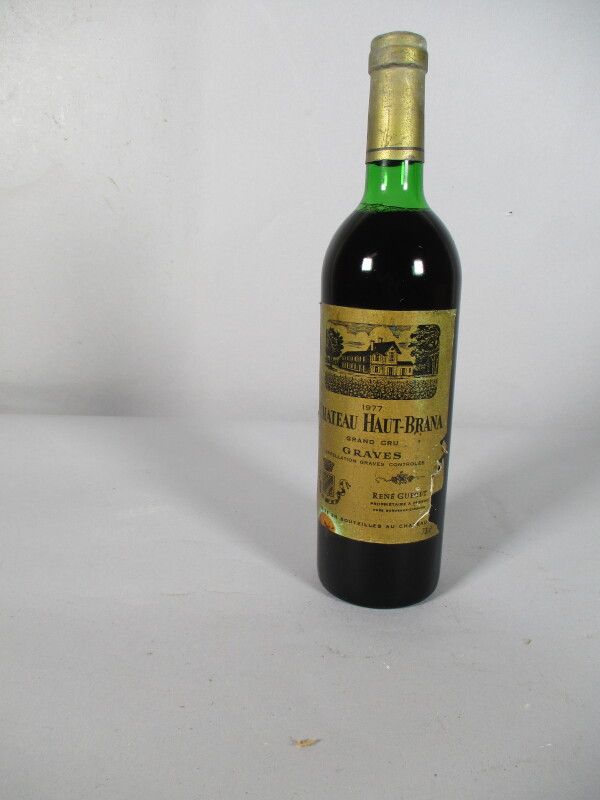 Null 1 blle Ch. HAUT-BRANA Graves 1977 - bas goulot