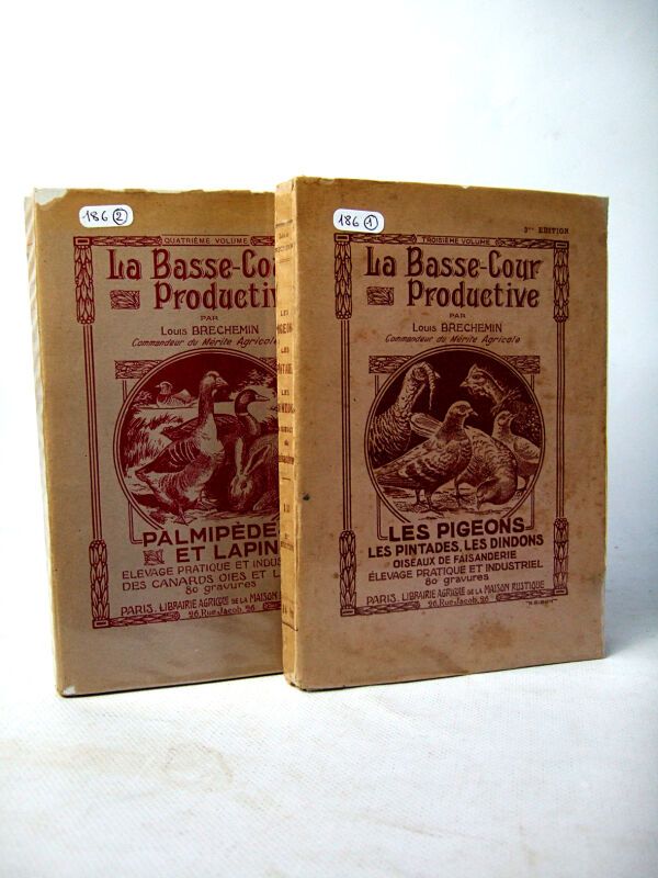 Null 19. BRECHEMIN (Louis). La Basse-Cour Productive. Paris, Librairie Agricole &hellip;